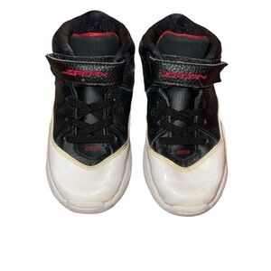 Toddler Boy’s Black and White Shoes